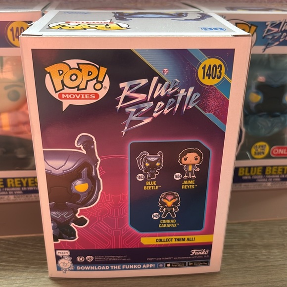 Blue beetle Funko Pop Bundle Set - Picture 7 of 17